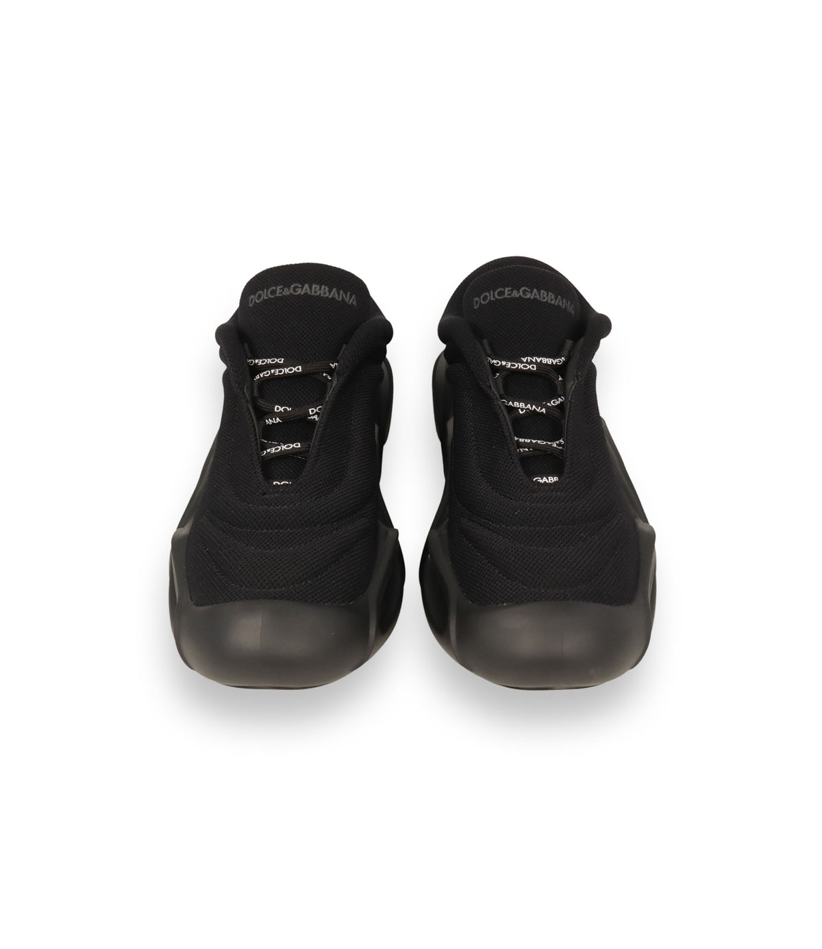 Dolce & Gabbana Sneaker schwarz Größe 41 mit dicker Sohle