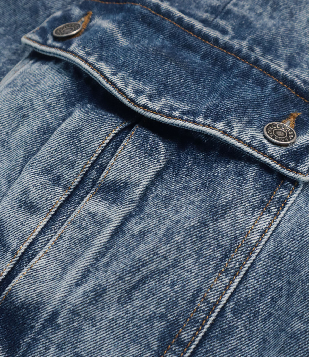Dolce & Gabbana Jeans Cargo Shorts blau Acid Wash Herren Größe 54