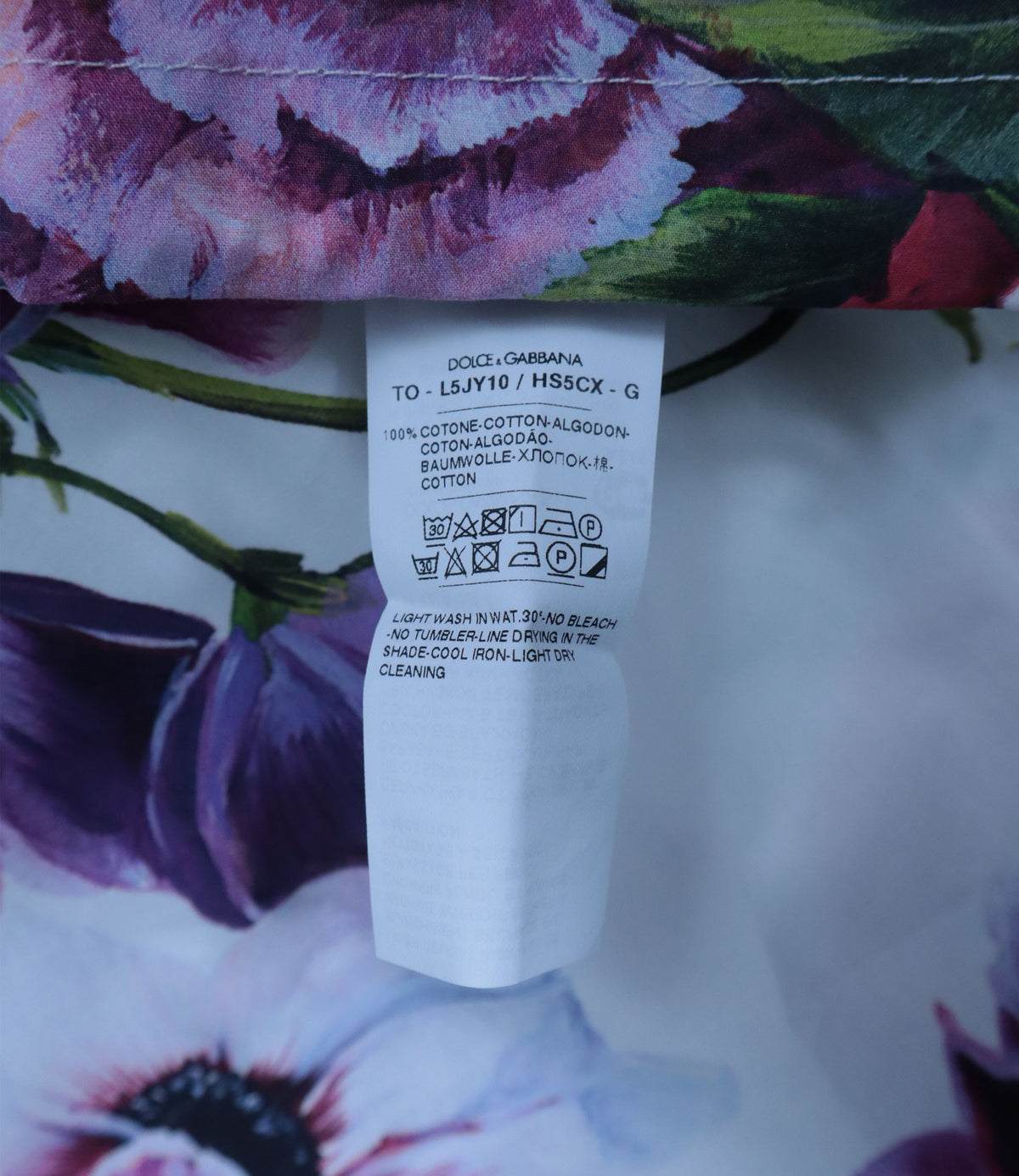 Dolce & Gabbana Mädchen Set mit floralem Print aus Baumwolle Größe 10 Jahre