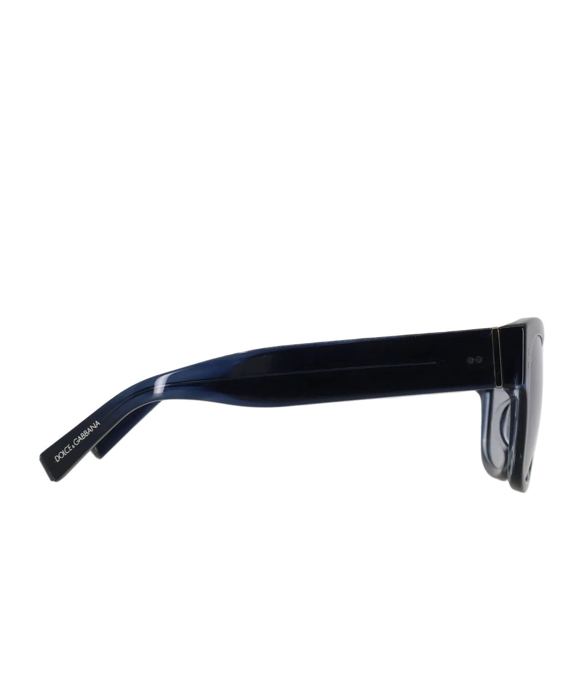 Dolce & Gabbana Sonnenbrille blau transparent klassisch modern luxuriös Designer Accessoire