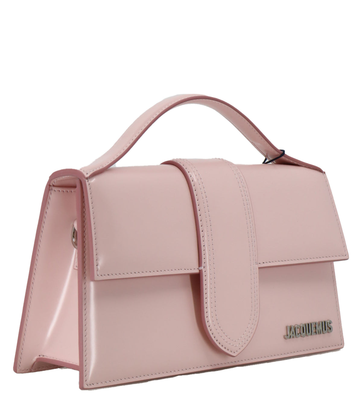 Jacquemus Handtasche Rosa aus glattem Leder mit Logo-Detail