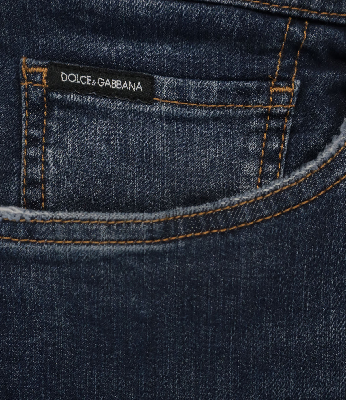 Dolce & Gabbana Slim Fit Herrenjeans blau IT 58 Made in Italy