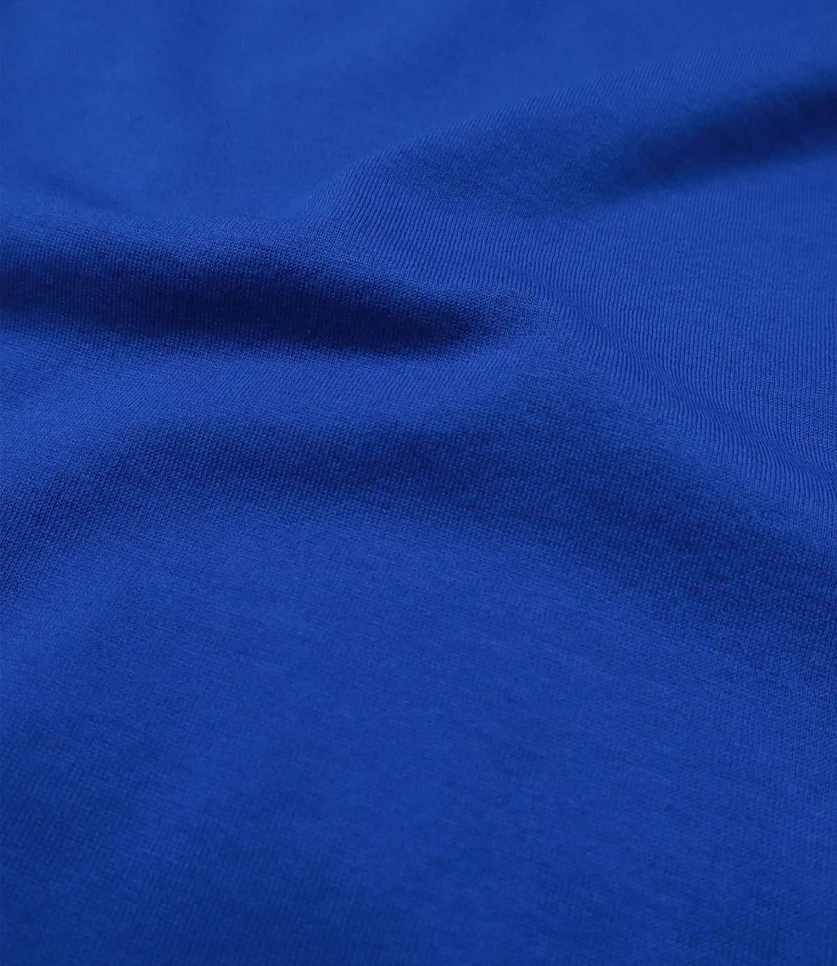 Dolce & Gabbana T-Shirt blau mit schwarzem Logo-Print aus Baumwolle