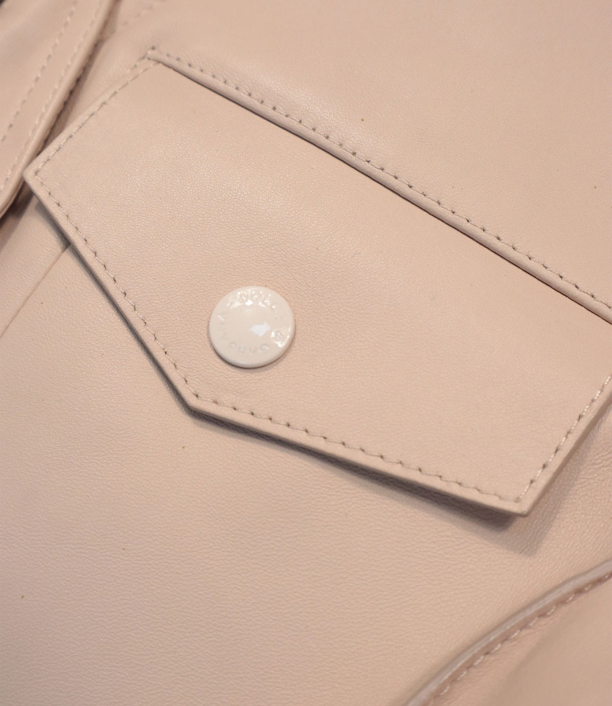 Dolce & Gabbana Lederweste Beige Größe 40 Damen Luxus Sale
