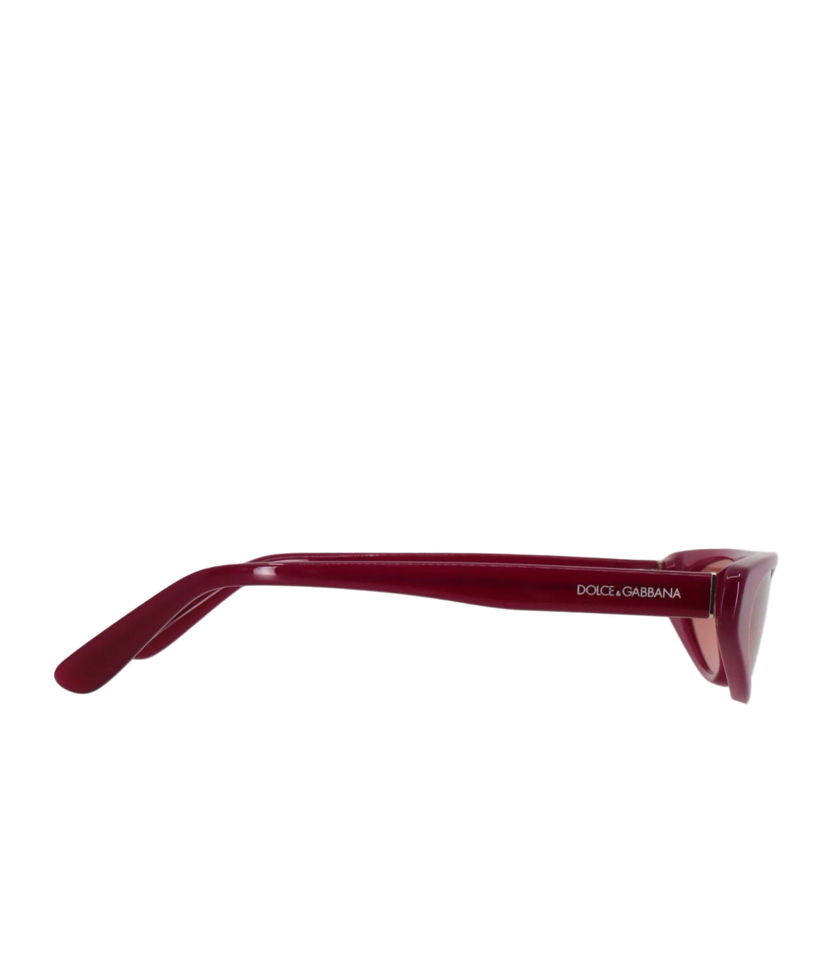 Dolce & Gabbana Sonnenbrille cat eye pink rosa schmal modern luxuriös Designer Accessoire