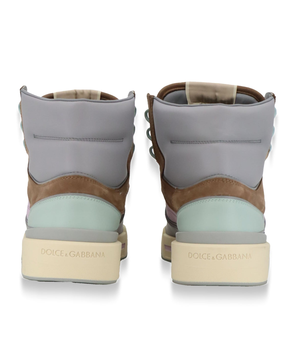 Dolce & Gabbana High-Top Sneaker pastel multicolor Größe 39