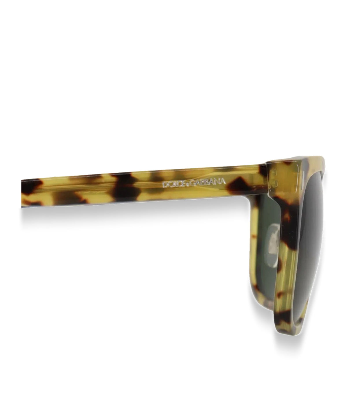 Dolce & Gabbana Sonnenbrille havana beige braun grün klassisch luxuriös Designer Accessoire
