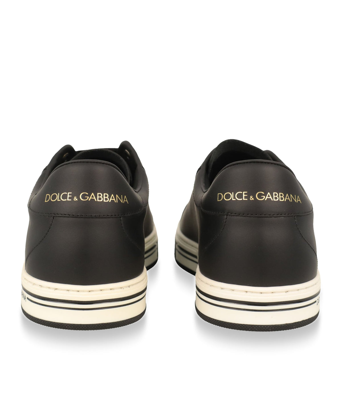 Dolce & Gabbana Sneaker schwarz aus Leder Größe 40 für Herren