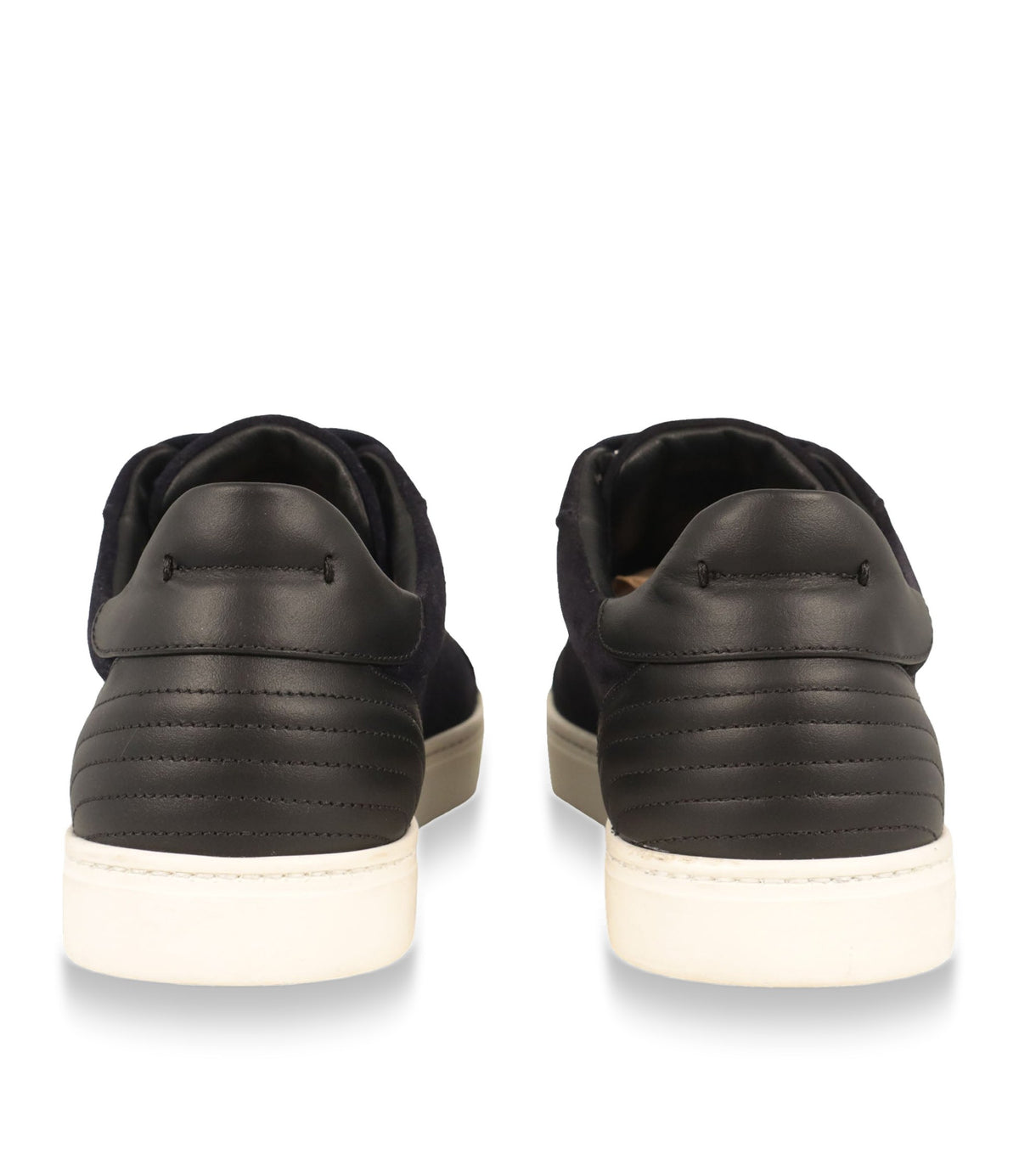 Dolce & Gabbana Sneaker Größe 40 aus dunkelblauem Veloursleder mit heller Gummisohle und Logodetail.