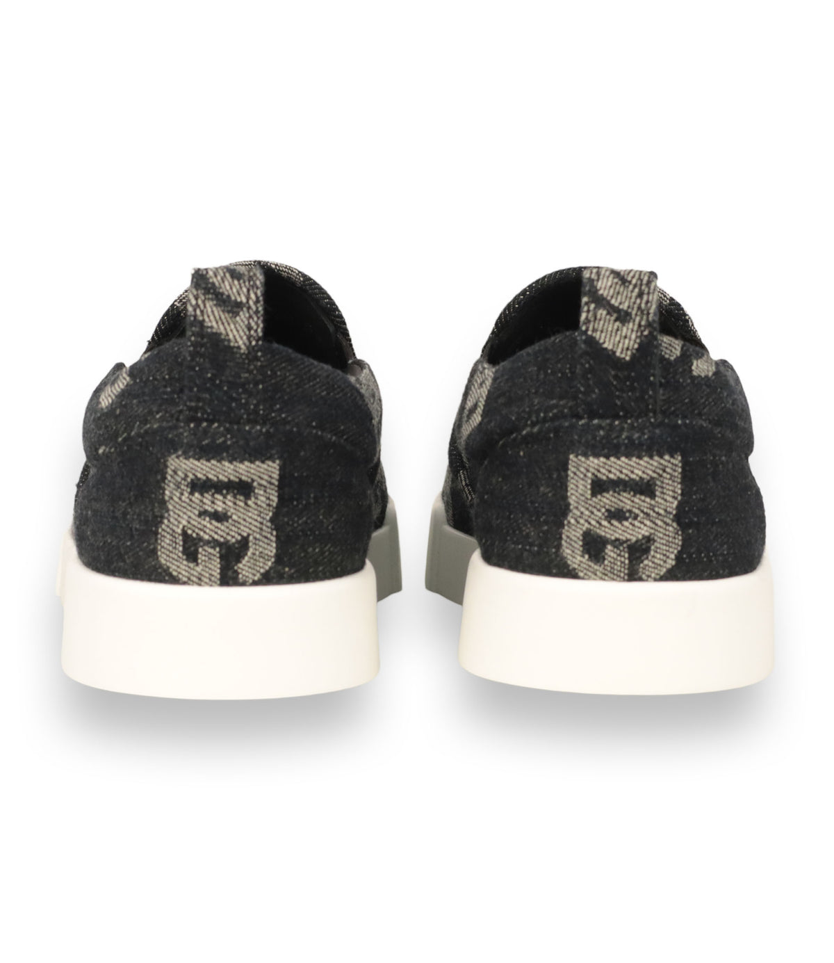 Dolce & Gabbana Slip-On Sneaker 39,5 schwarz denim logo luxus sneaker