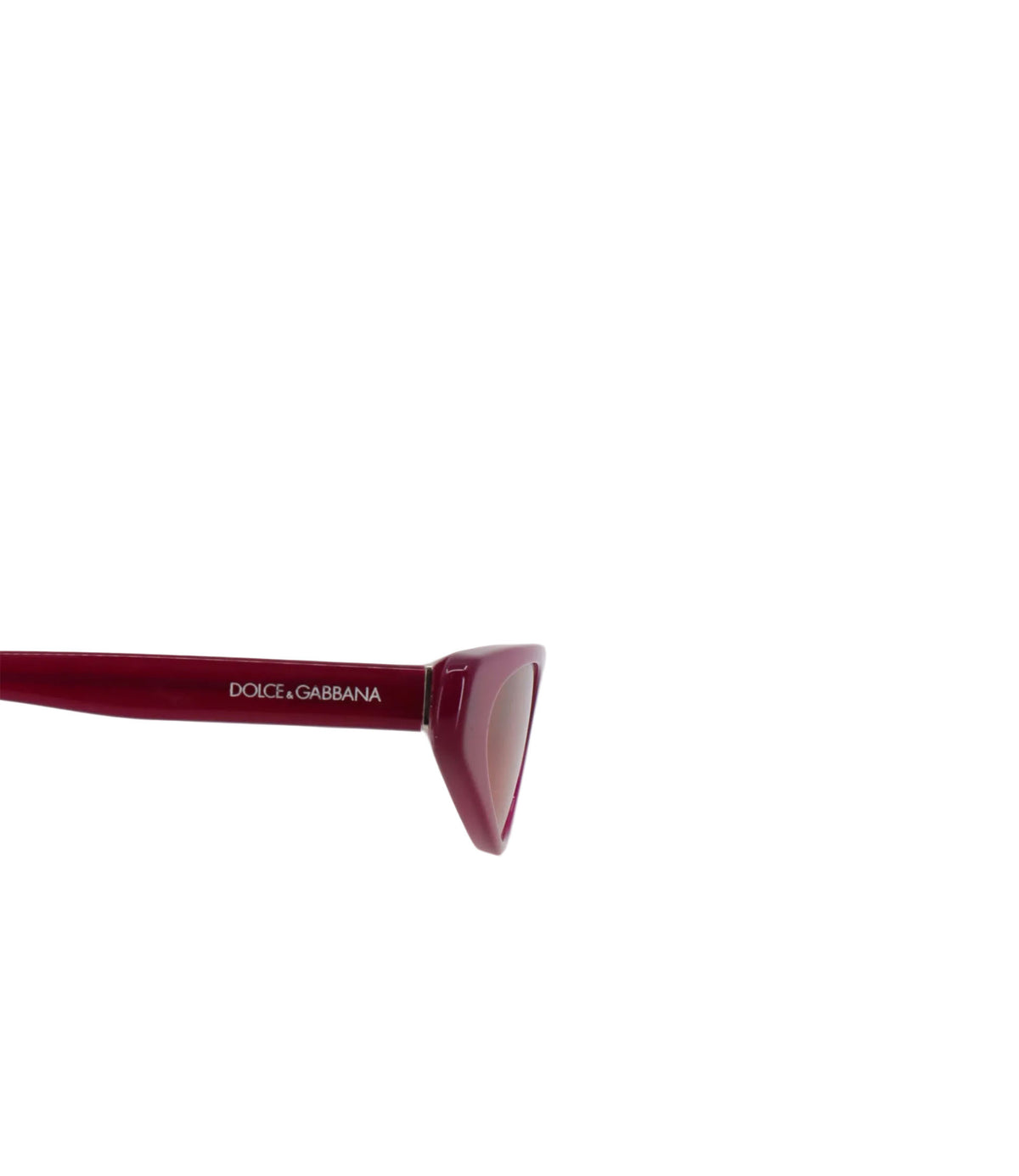 Dolce & Gabbana Sonnenbrille cat eye pink rosa schmal modern luxuriös Designer Accessoire
