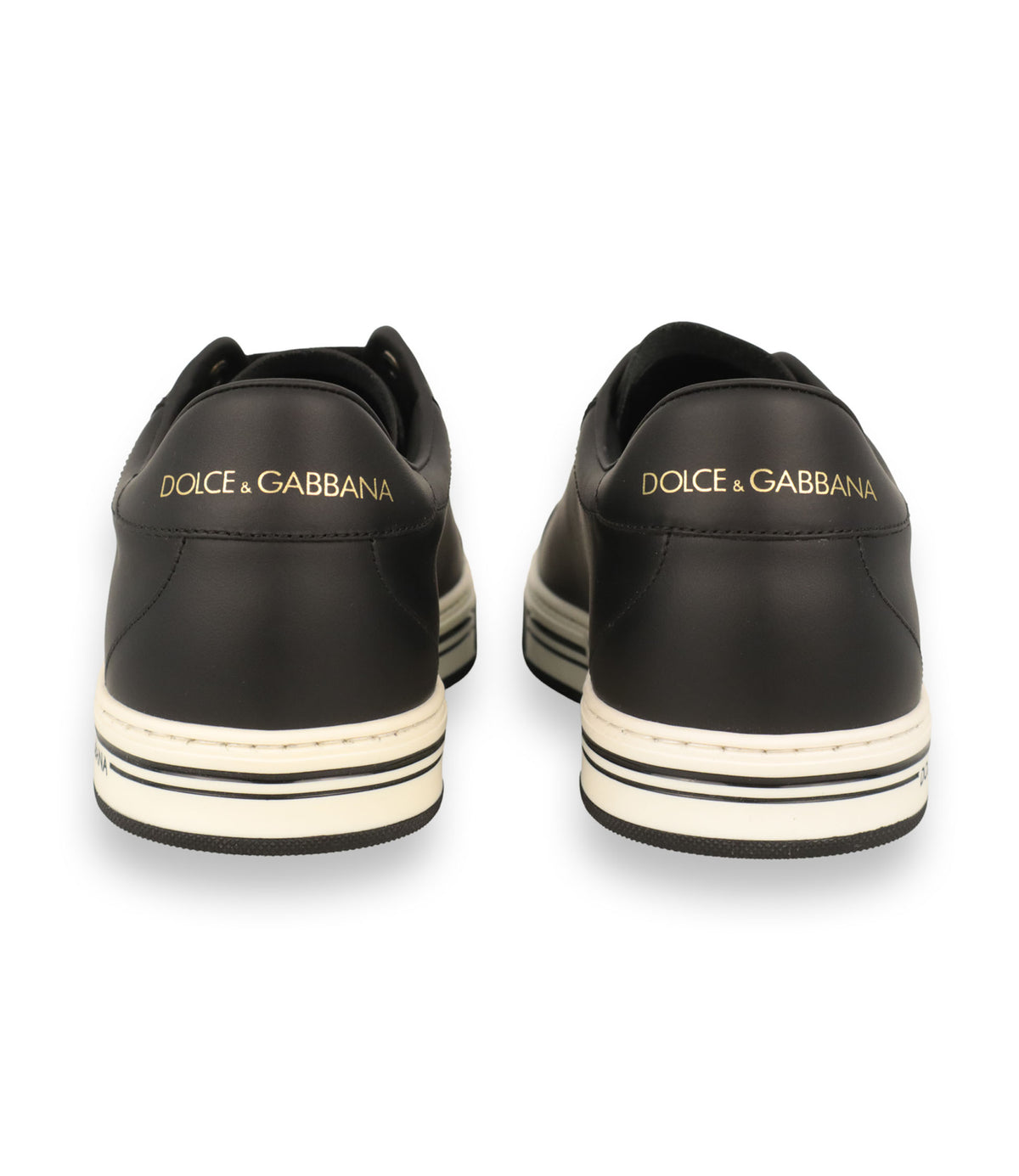 Dolce & Gabbana Sneaker schwarz aus Leder Größe 40 für Herren