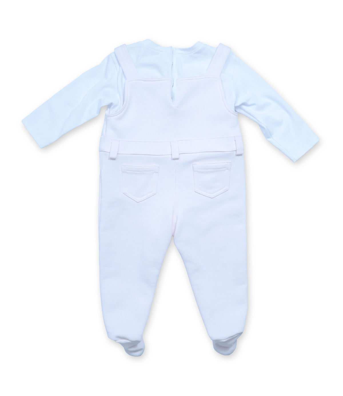 Dolce & Gabbana Baby-Strampler hellblau rosé mit Leopardenmotiv 6-9 Monate