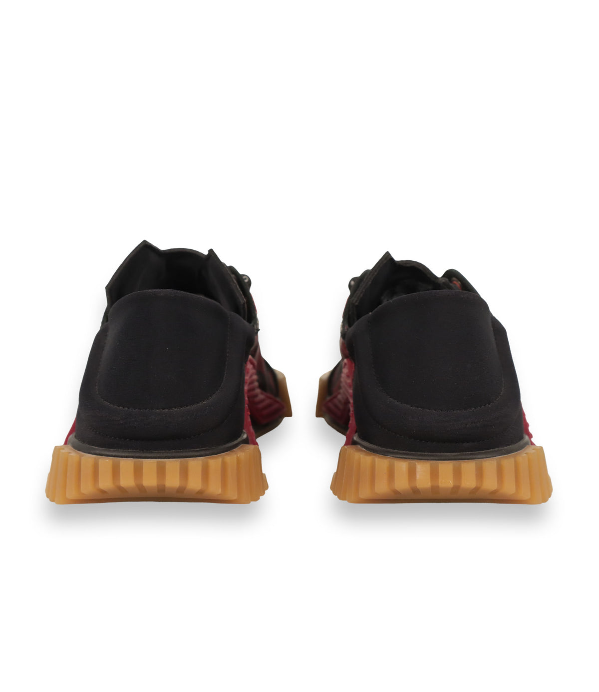 Dolce & Gabbana Sneaker Größe 39 mit rotem Leopardenmuster und Gummisohle aus Italien.
