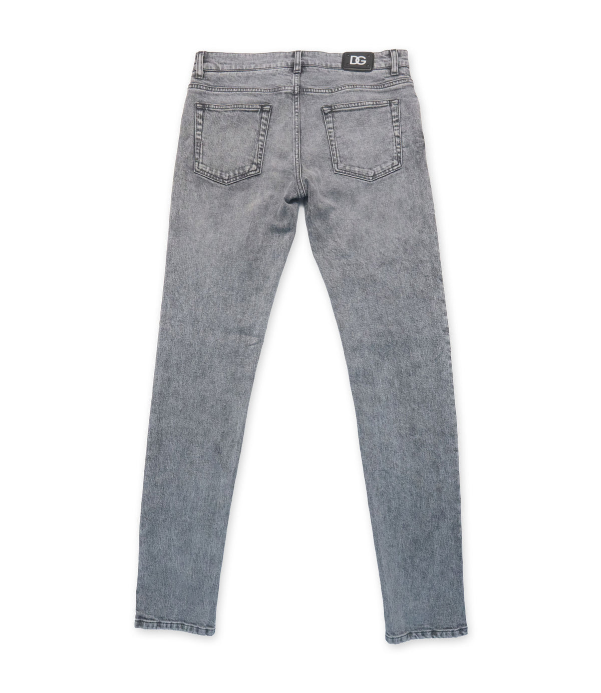 Dolce & Gabbana Jeans Größe IT 48 in grauer Waschung aus 100 % Baumwolle mit Skinny Fit aus Italien.