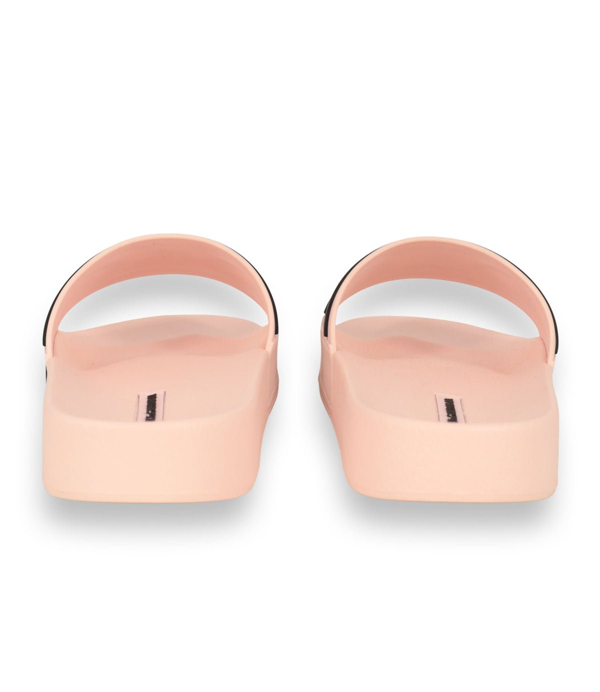 Dolce & Gabbana Slides Größe 37 Rosé mit Logo