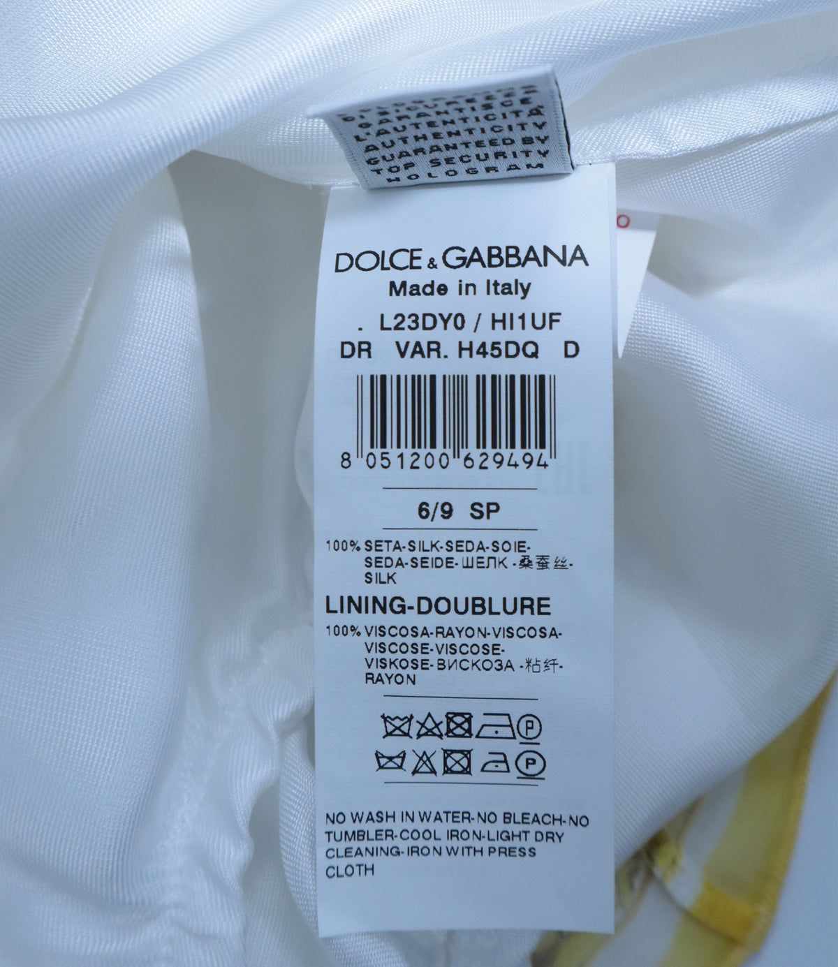 Dolce & Gabbana Seidenkleid im Sale