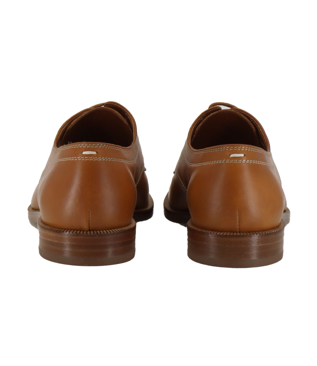 Maison Margiela Schnürschuhe Größe 39 braune Derby Lederschuhe Designer Herrenschuhe