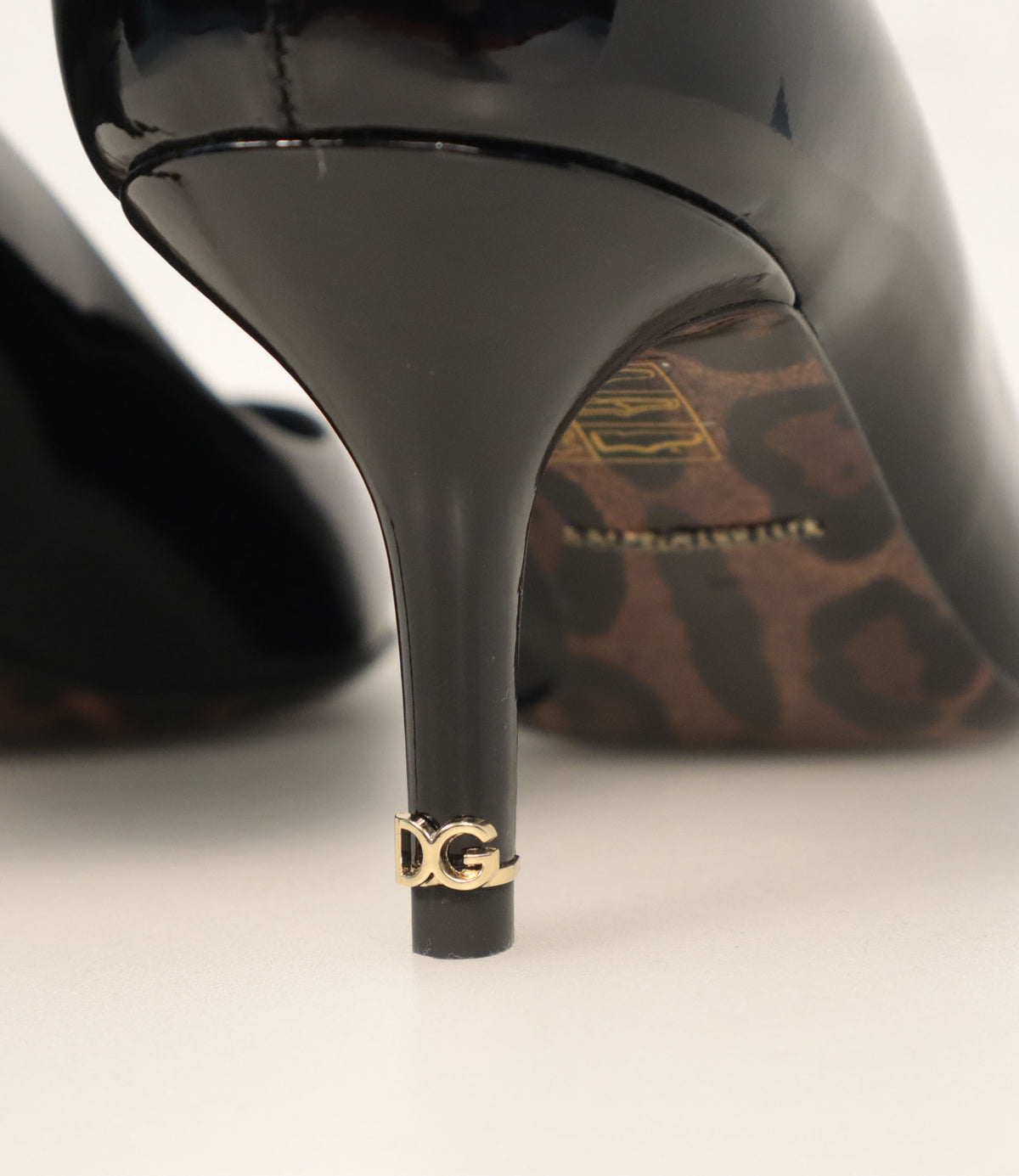 Dolce & Gabbana High Heels schwarze Lackleder Pumps Größe 36