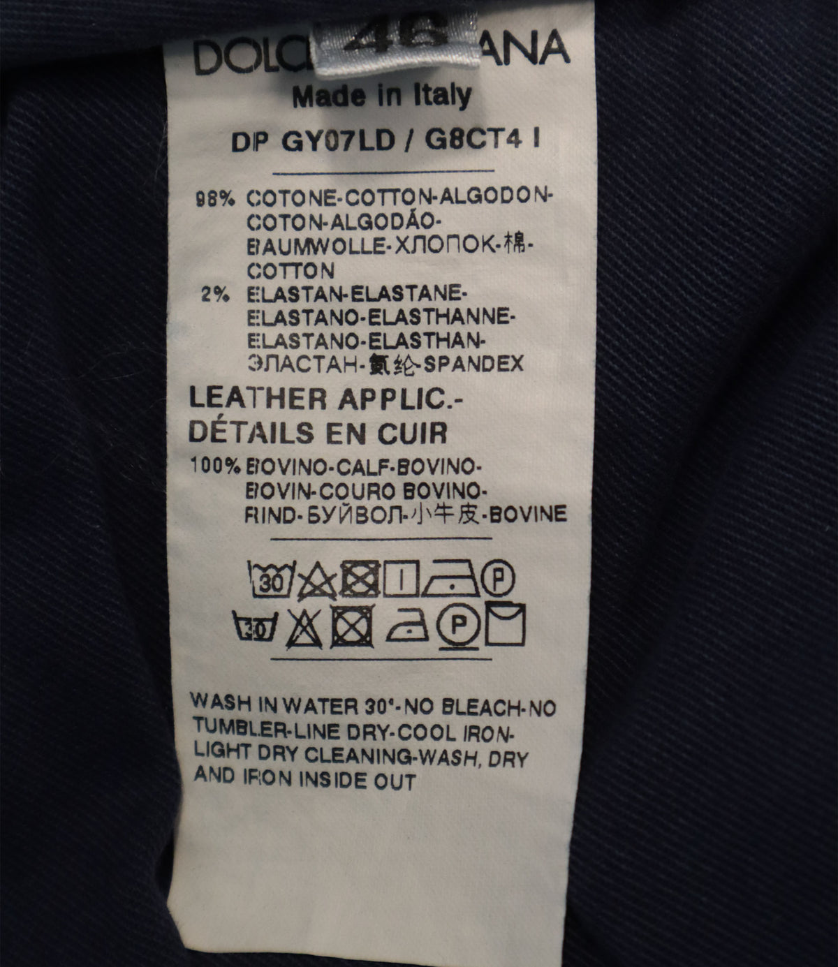 Dolce & Gabbana Skinny Jeans IT 46 aus hellblauem Denim mit Used-Details und italienischer Verarbeitung.