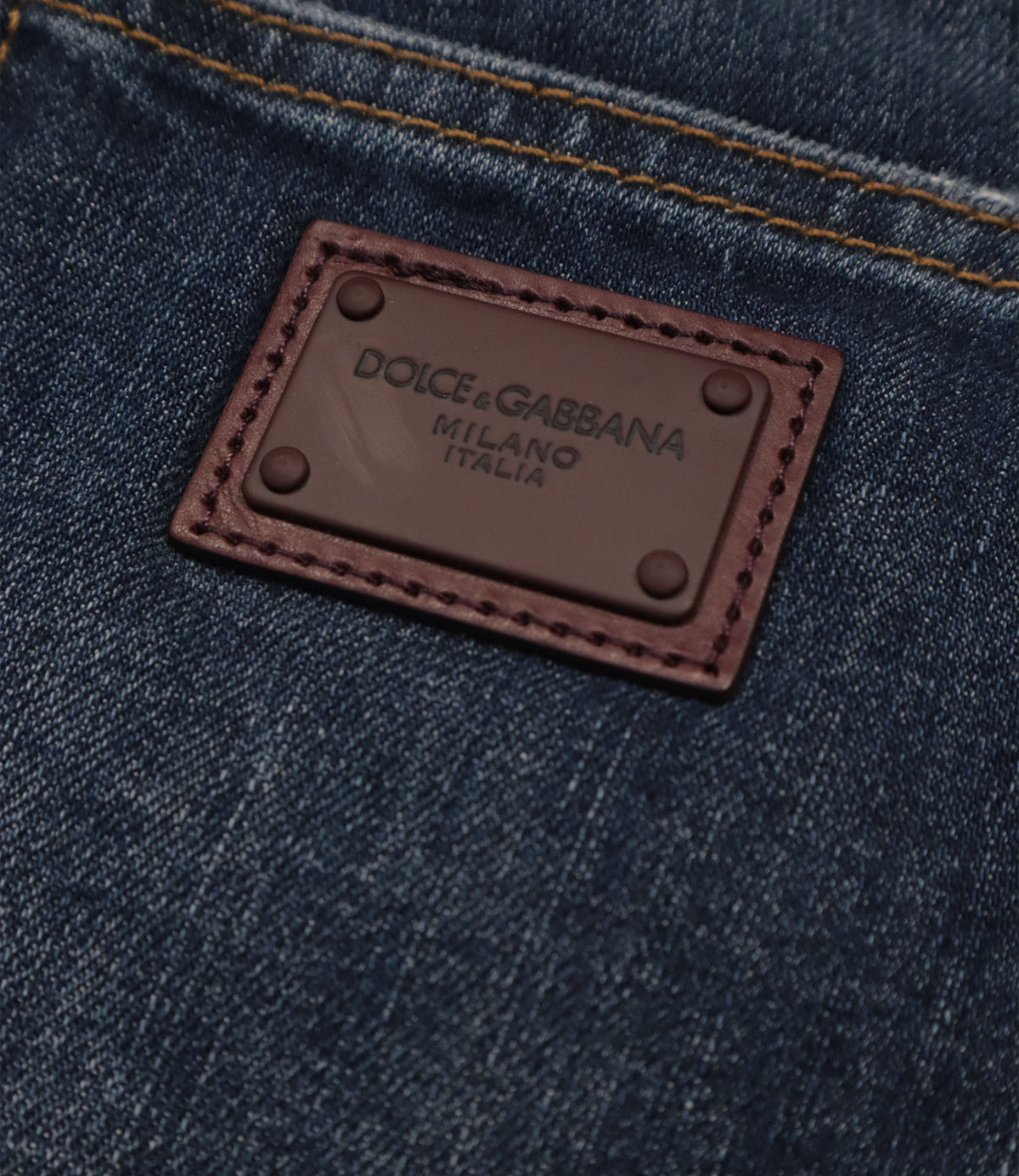 Dolce & Gabbana Slim Fit Herrenjeans blau IT 58 Made in Italy