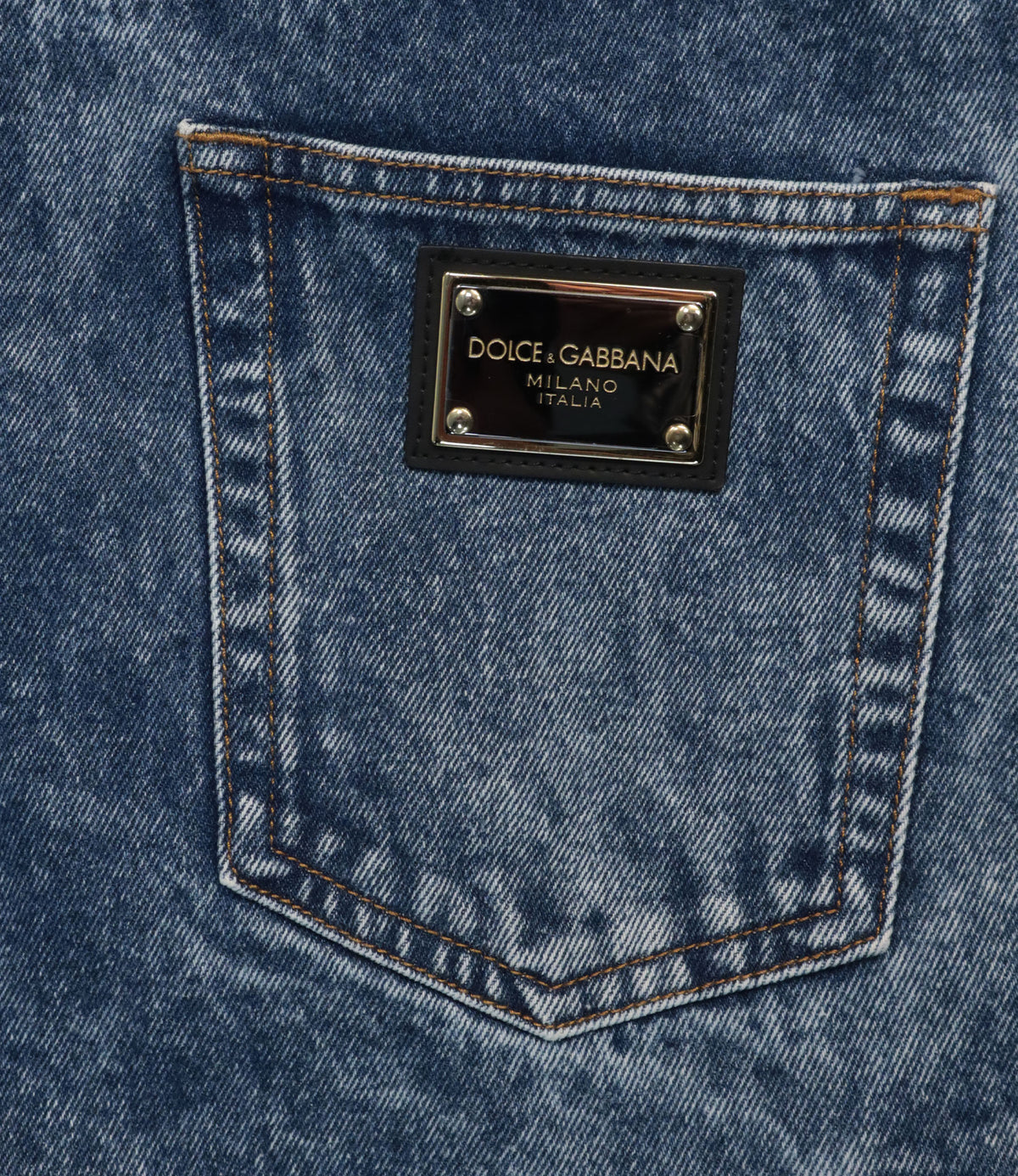 Dolce & Gabbana Jeans Cargo Shorts blau Acid Wash Herren Größe 54