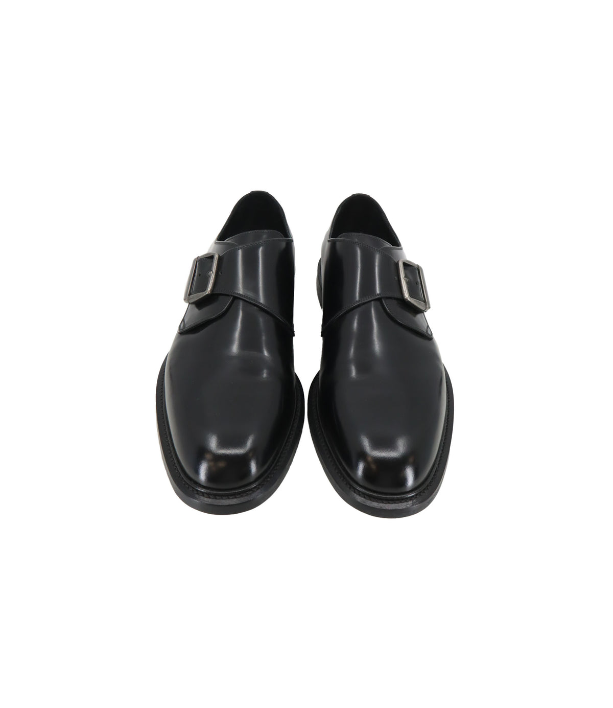 Dolce & Gabbana Monkstrap Schuhe schwarz Leder Größe 43