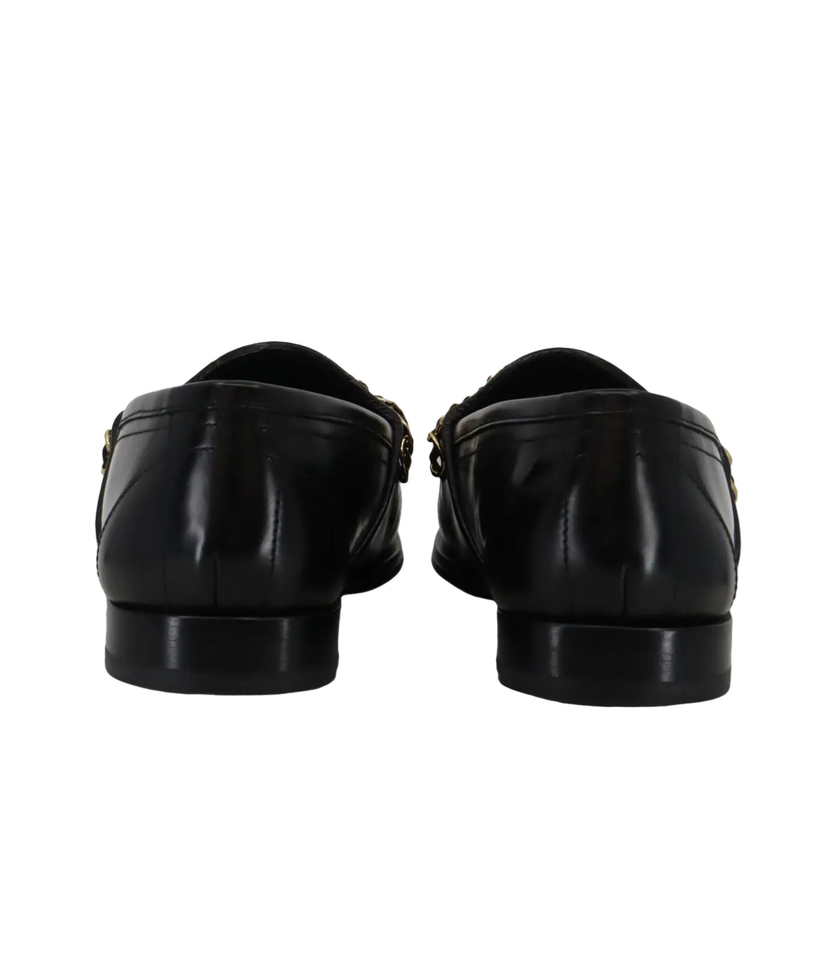 Dolce & Gabbana Loafer schwarz Leder Größe 43 Herren Schuhe