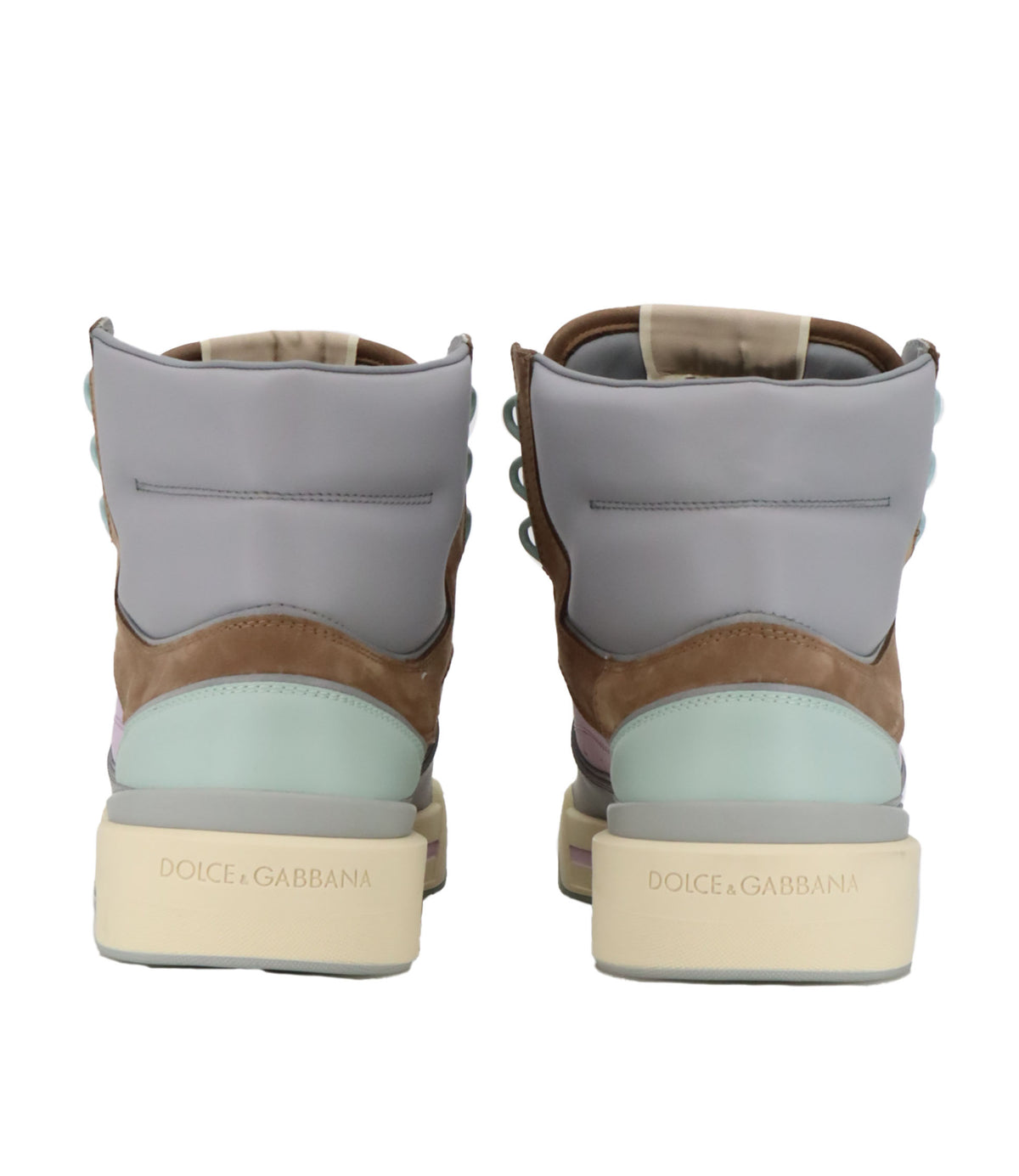 Dolce & Gabbana High-Top Sneaker pastel multicolor Größe 39