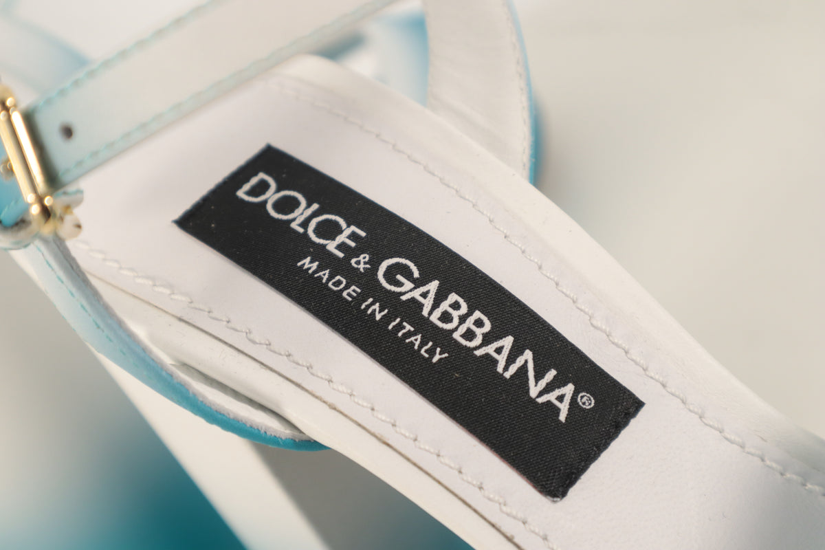 Dolce & Gabbana Plateau-Sandalen – Echtheitsnachweis