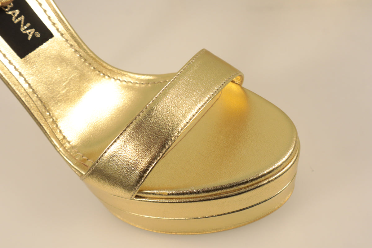 Dolce & Gabbana Plateau-Sandalen – Echtheitsnachweis