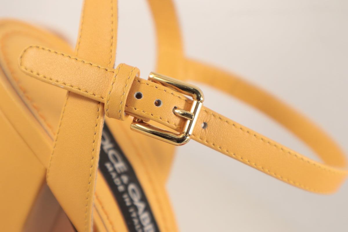 Dolce & Gabbana Plateau-Sandalen – Echtheitsnachweis