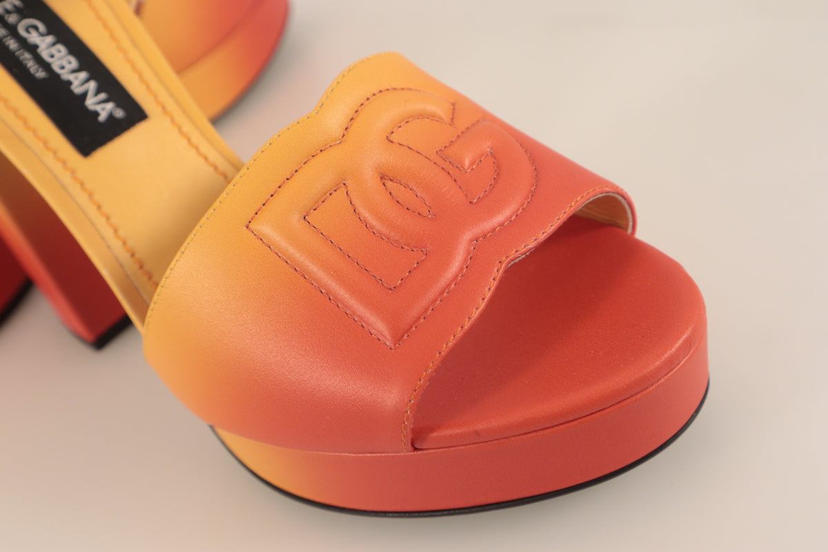 Dolce & Gabbana Plateau-Sandalen – Echtheitsnachweis