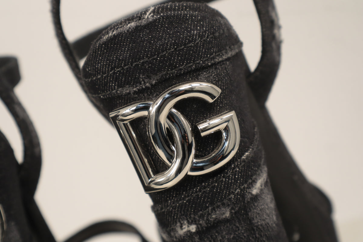 Dolce & Gabbana Plateau-Sandalen – Echtheitsnachweis