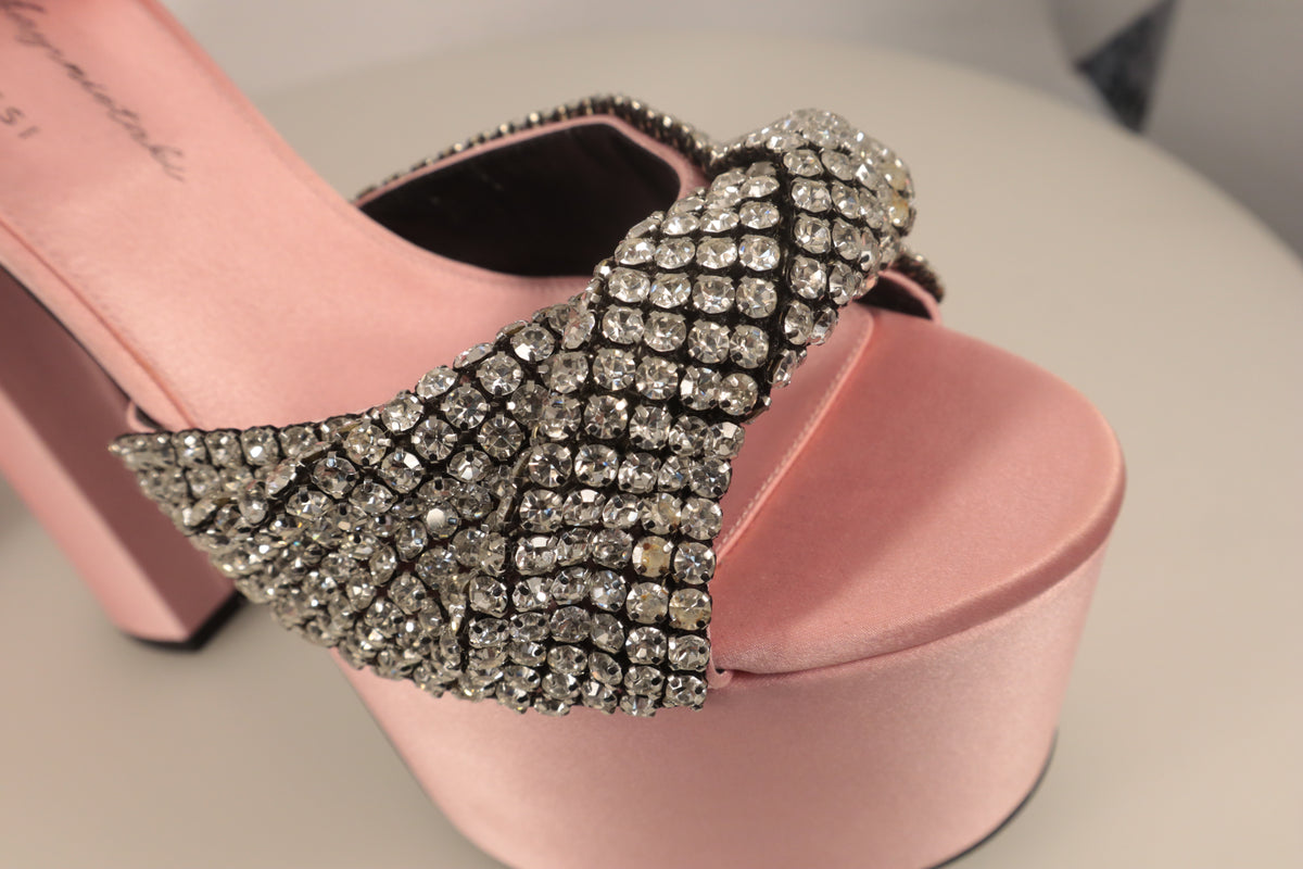 Sergio Rossi Plateau-Sandalen – Echtheitsnachweis
