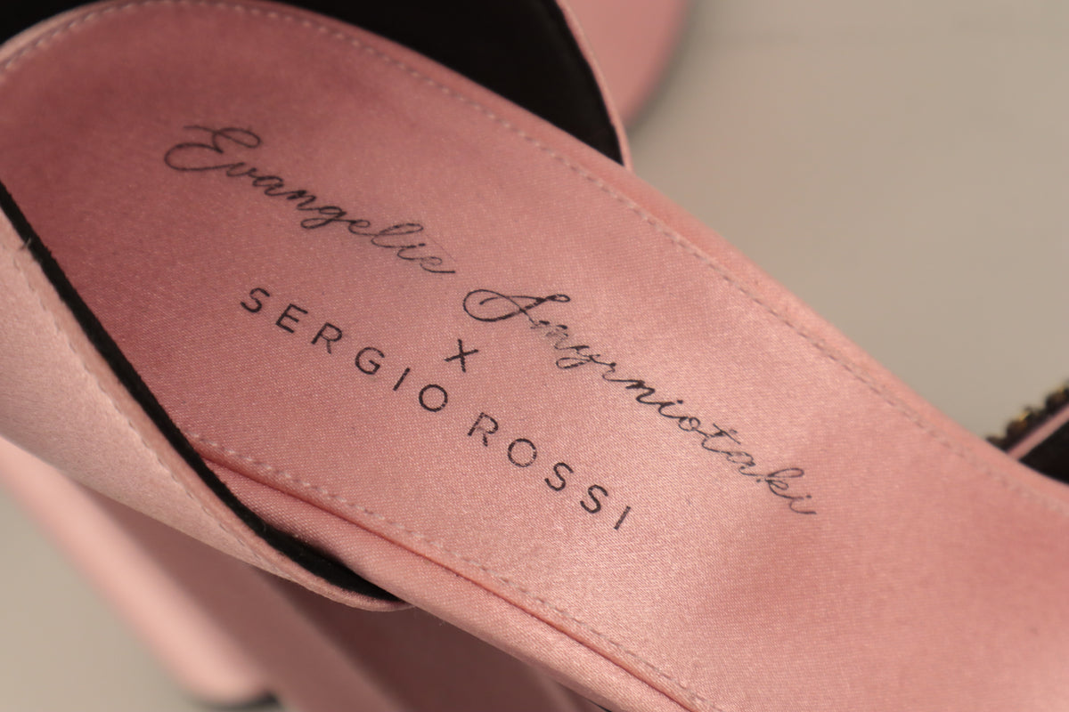 Sergio Rossi Plateau-Sandalen – Echtheitsnachweis
