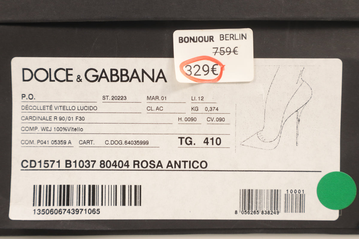 Dolce & Gabbana Pumps – Echtheitsnachweis