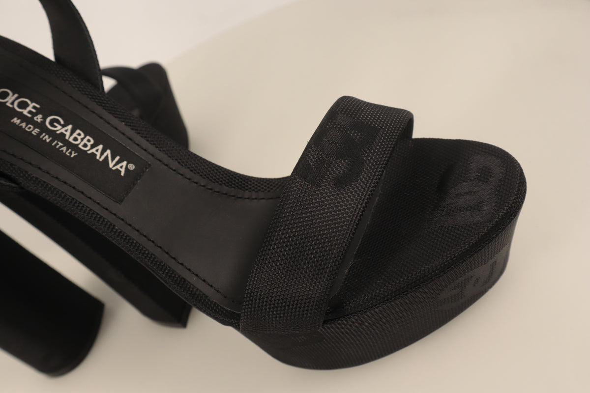 Dolce & Gabbana Plateau-Sandalen – Echtheitsnachweis