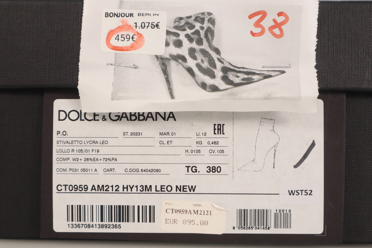 Dolce & Gabbana Stiefeletten – Echtheitsnachweis