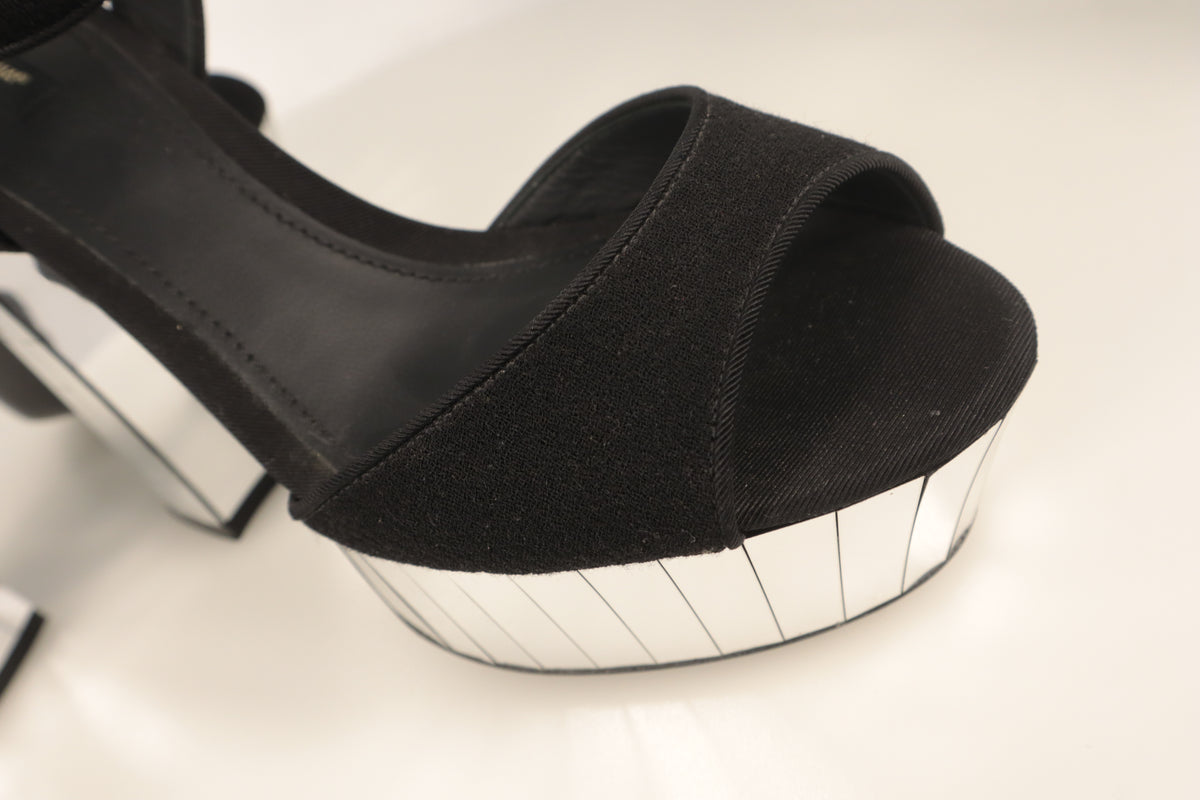 Dolce & Gabbana Plateau-Sandalen – Echtheitsnachweis