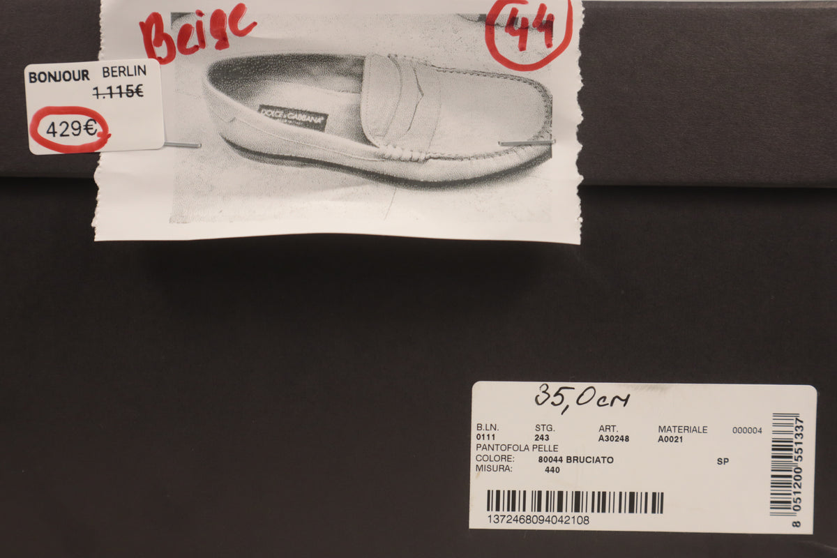 Dolce & Gabbana Loafer – Echtheitsnachweis