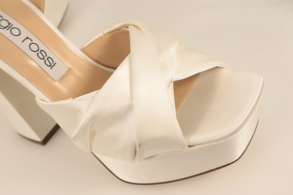 Sergio Rossi Plateau-Sandalen – Echtheitsnachweis