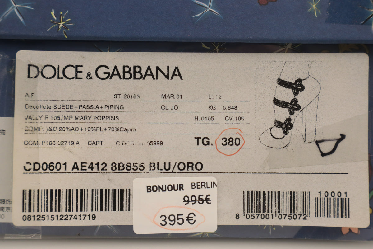 Dolce & Gabbana Mary Jane Schuhe – Echtheitsnachweis