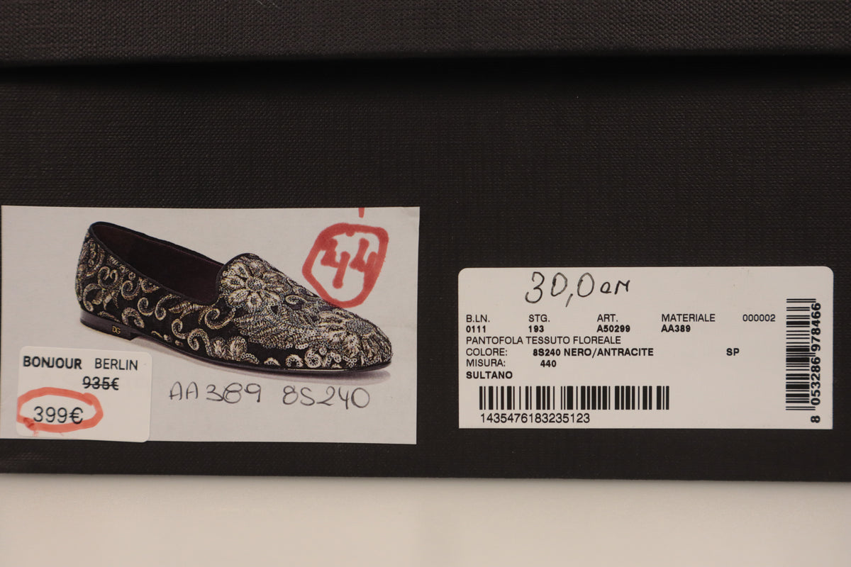 Dolce & Gabbana Slipper – Echtheitsnachweis
