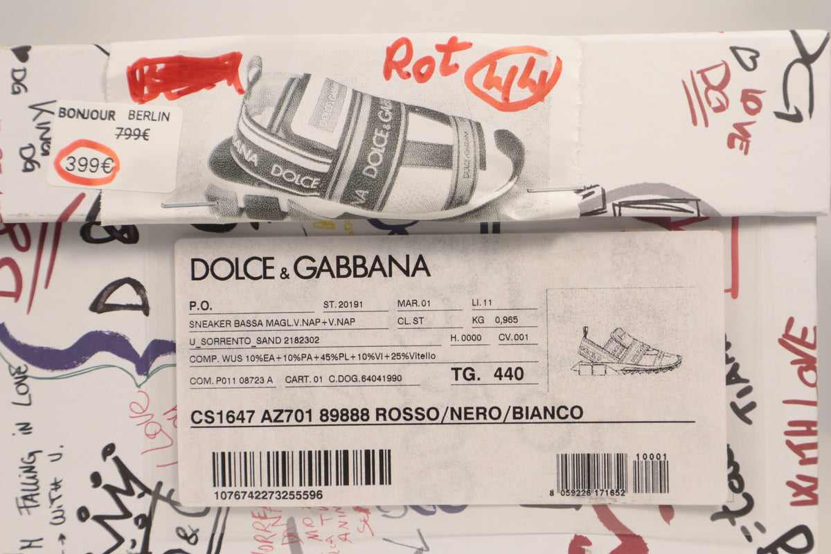 Dolce & Gabbana Slip-On Sneaker – Echtheitsnachweis