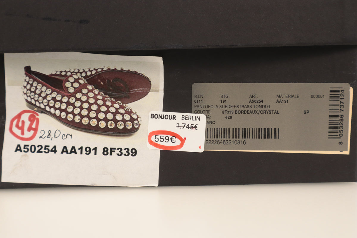 Dolce & Gabbana Slipper – Echtheitsnachweis