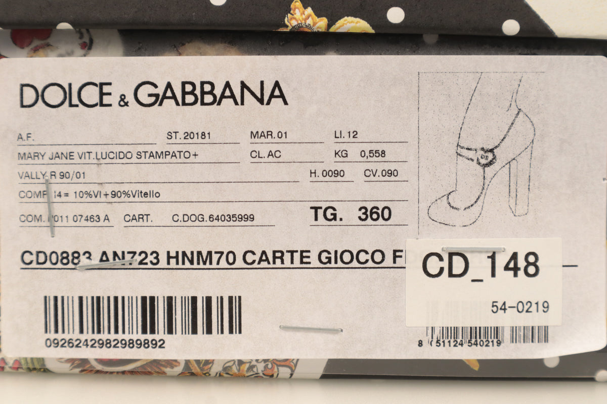 Dolce & Gabbana Mary Jane Schuhe – Echtheitsnachweis