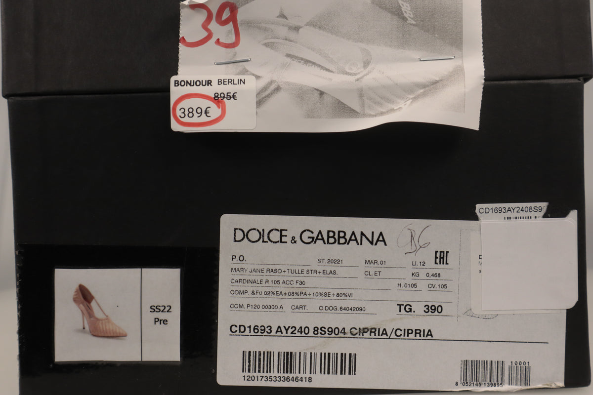 Dolce & Gabbana Pumps – Echtheitsnachweis