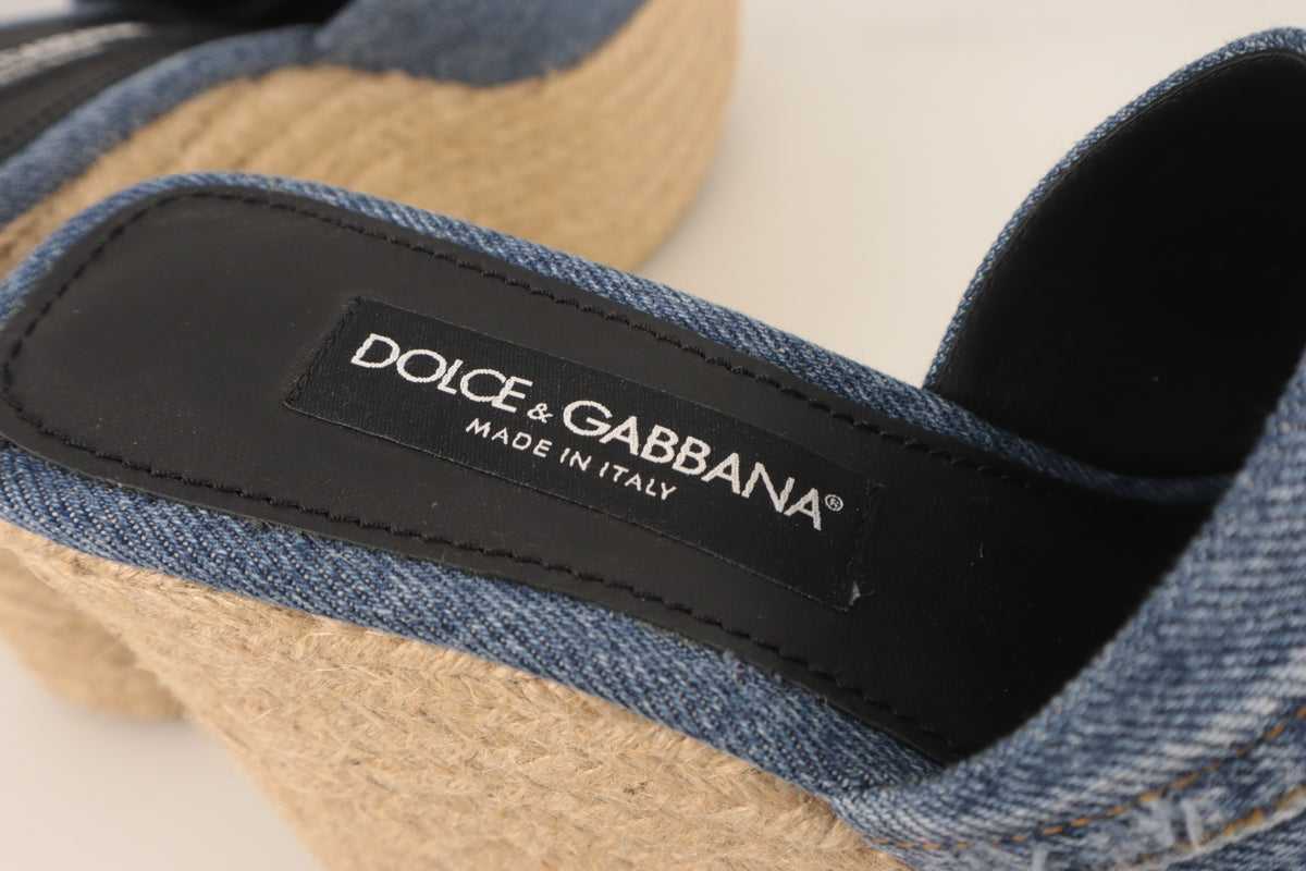 Dolce & Gabbana Plateau-Sandalen – Echtheitsnachweis