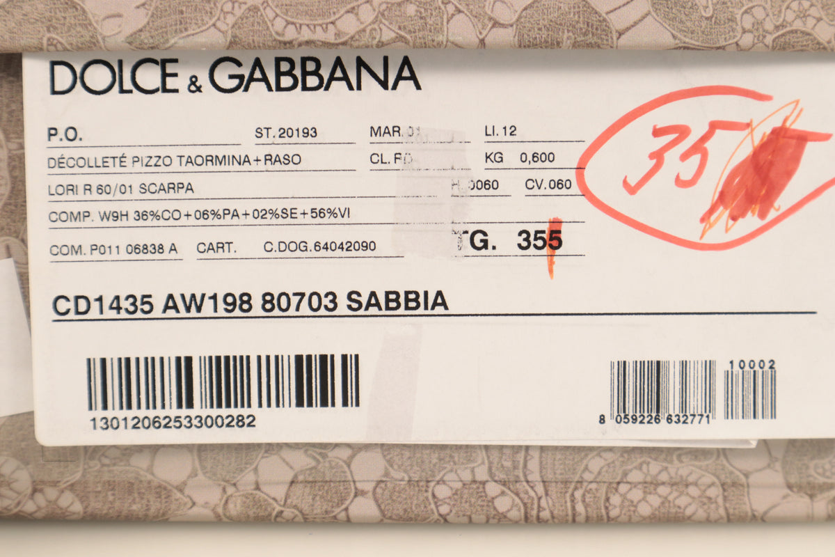 Dolce & Gabbana Pumps – Echtheitsnachweis